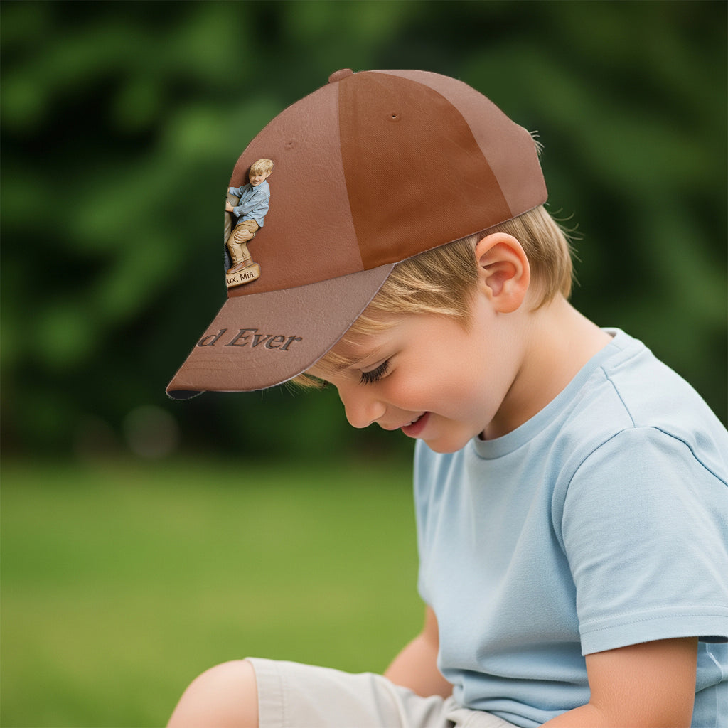 Best Dad Ever - Personalized Father Classic Cap