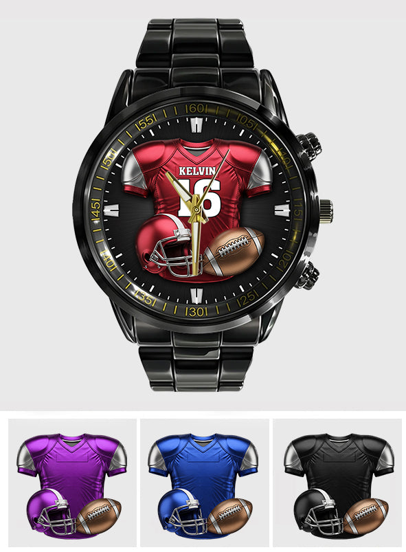 Love Football - Personalized Football Hand Watch