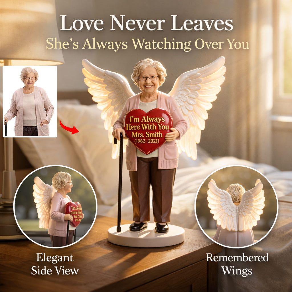 Memorial Gift for Lost of Loved Ones - Personalized Memorial Premium 3D Figurine