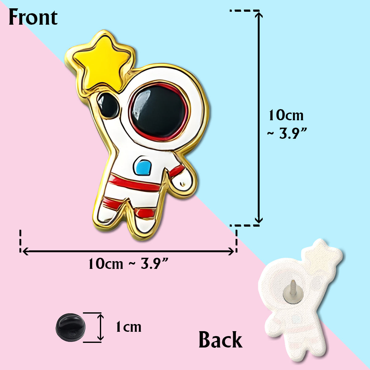 Collection de pins astronaute mignons - Pins personnalisés pour enfants