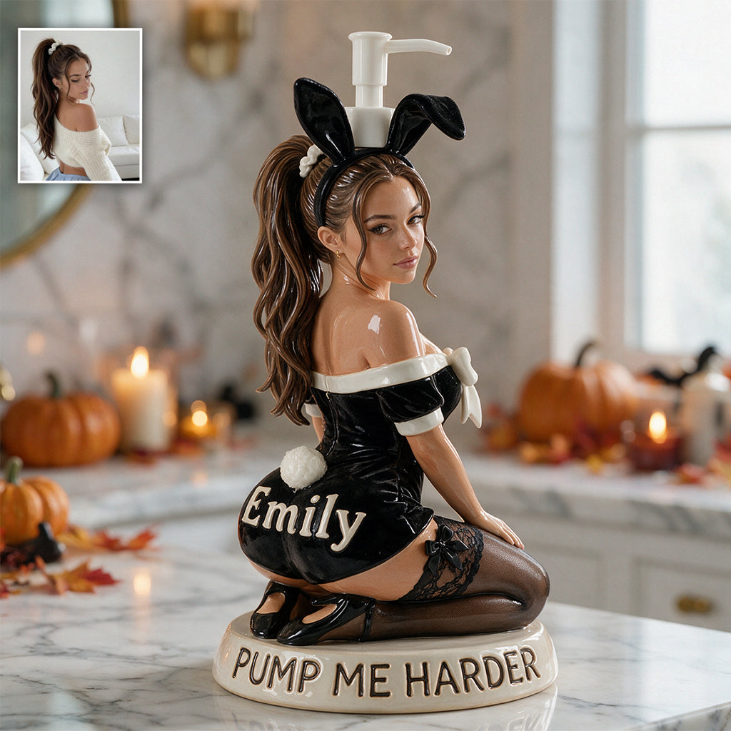 Pump Me Harder - Personalized Spicy Couple Pump Dispenser