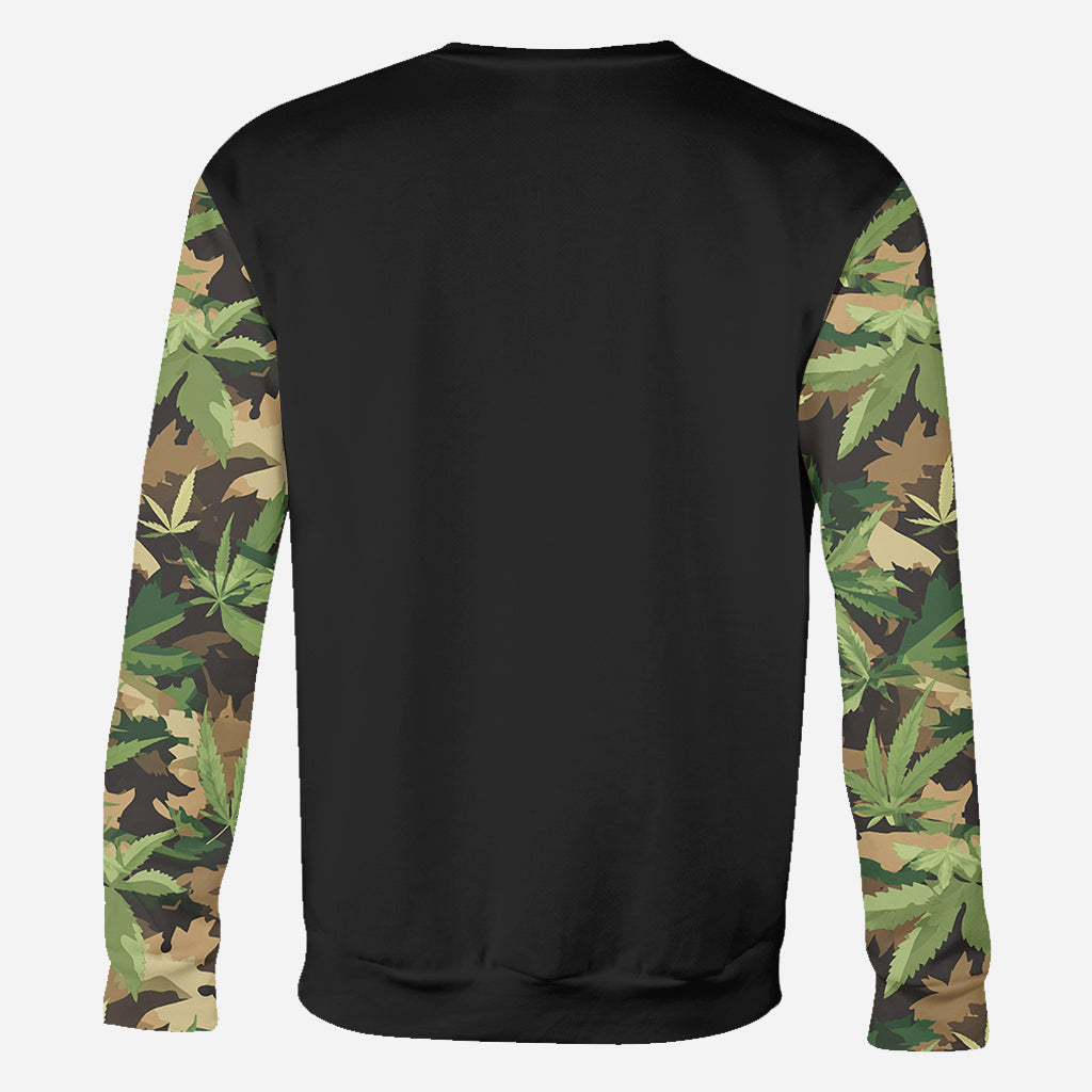 Dopest Dad Ever - Personalized Weed All Over Shirt