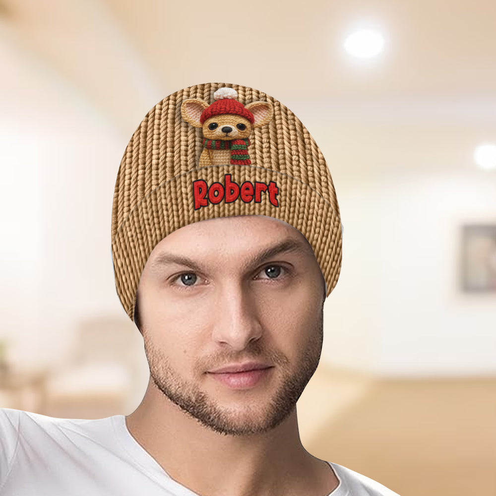 Bonnet de Noël personnalisé pour chien