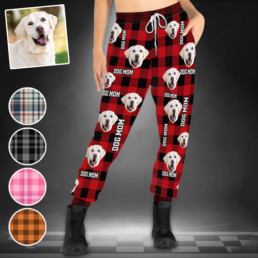 Custom Photo Name Dog Cat - Personalized Dog Unisex Sweatpants