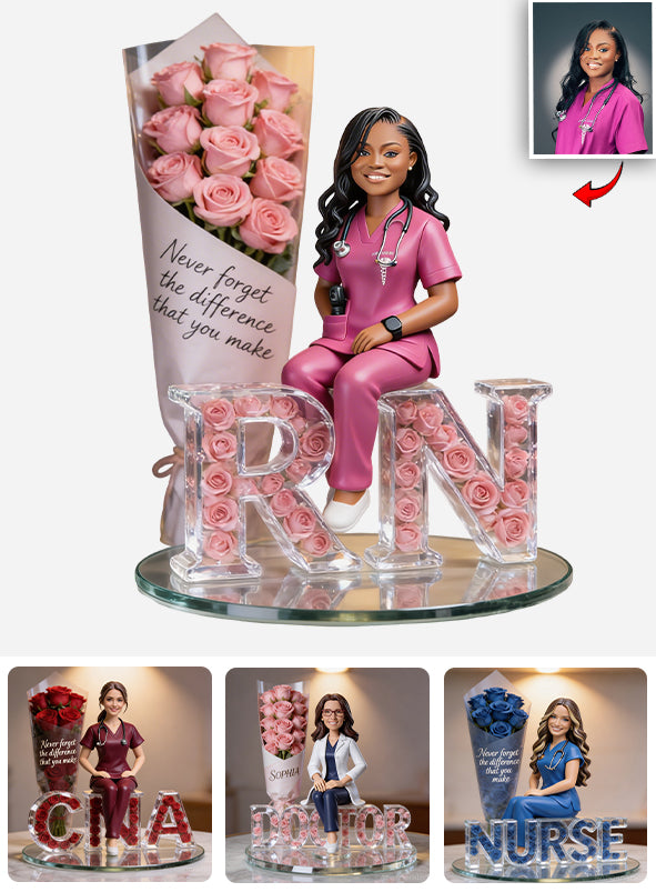 Custom Any Photo - Personalized Nurse Custom Shaped Acrylic Plaque