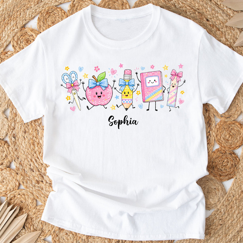 Back To School, Teacher Gift Idea - Personalized Teacher T-shirt And Hoodie