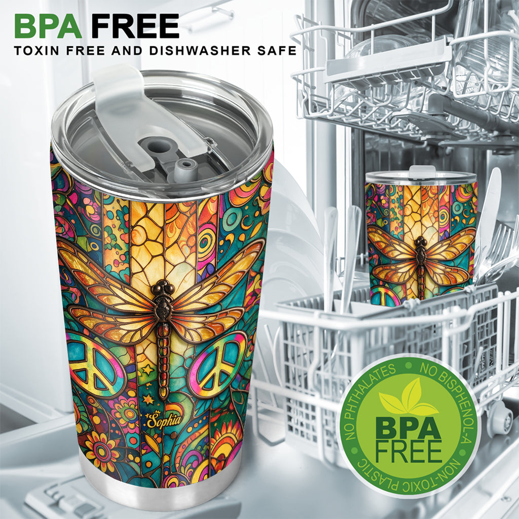 Hippie Souls - Personalized Hippie Tumbler