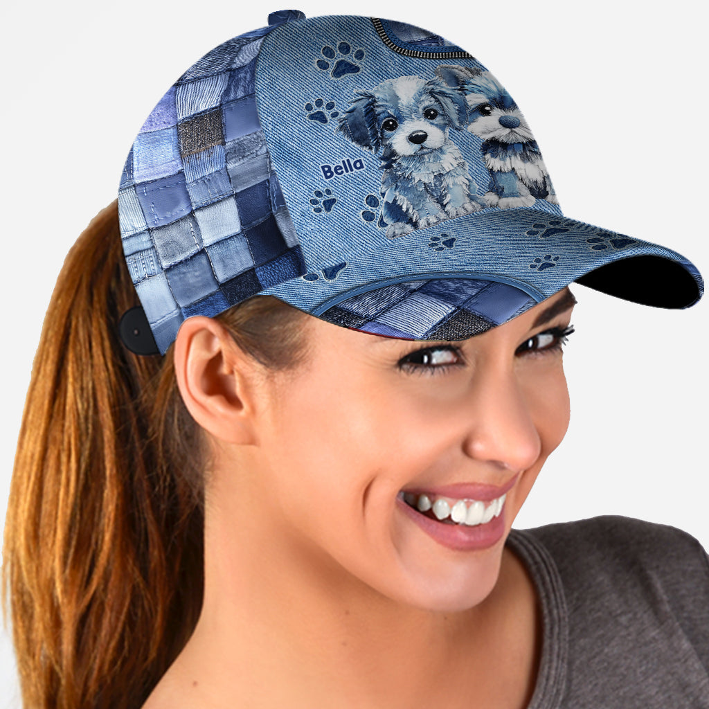 Casquette classique personnalisée pour chien mignon