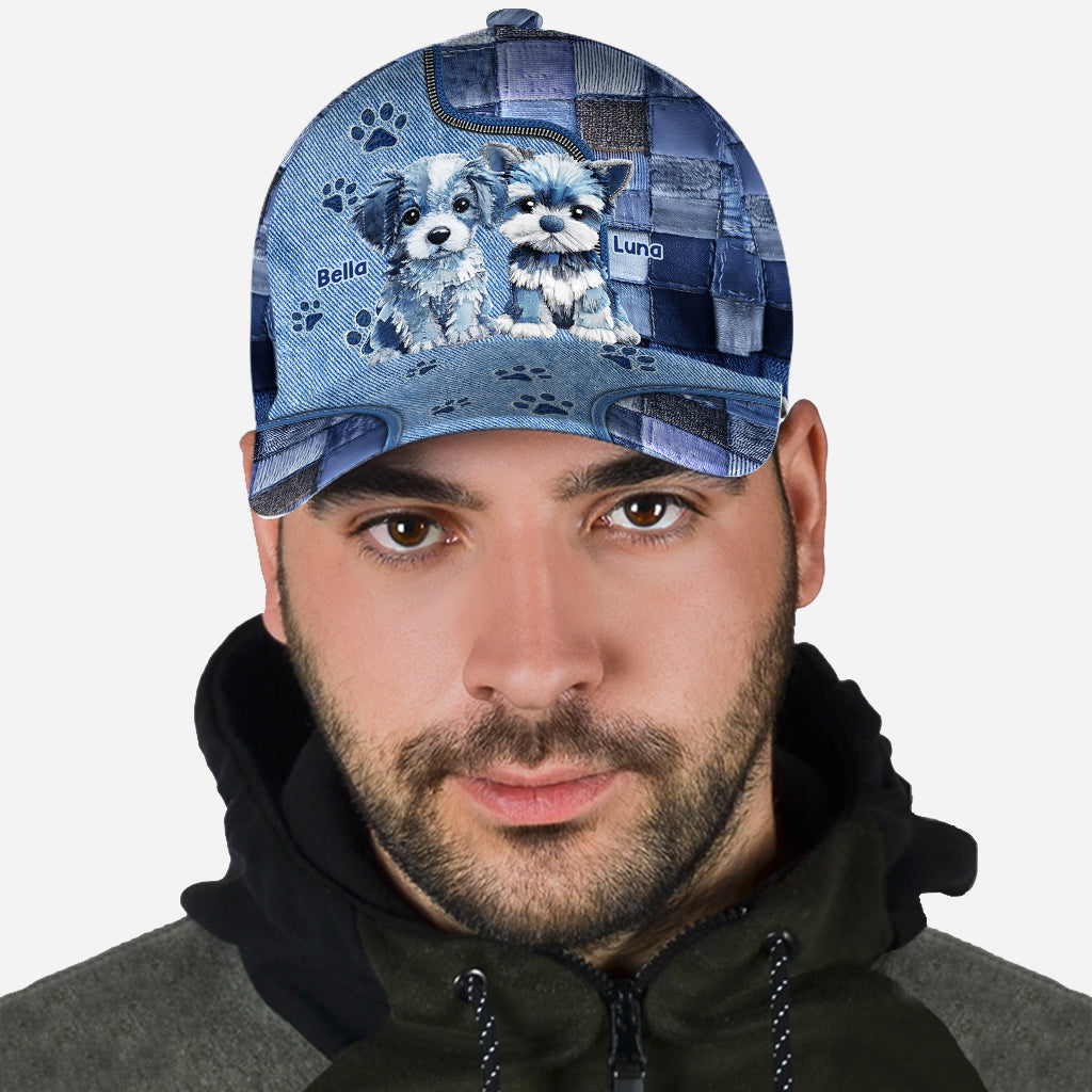 Casquette classique personnalisée pour chien mignon
