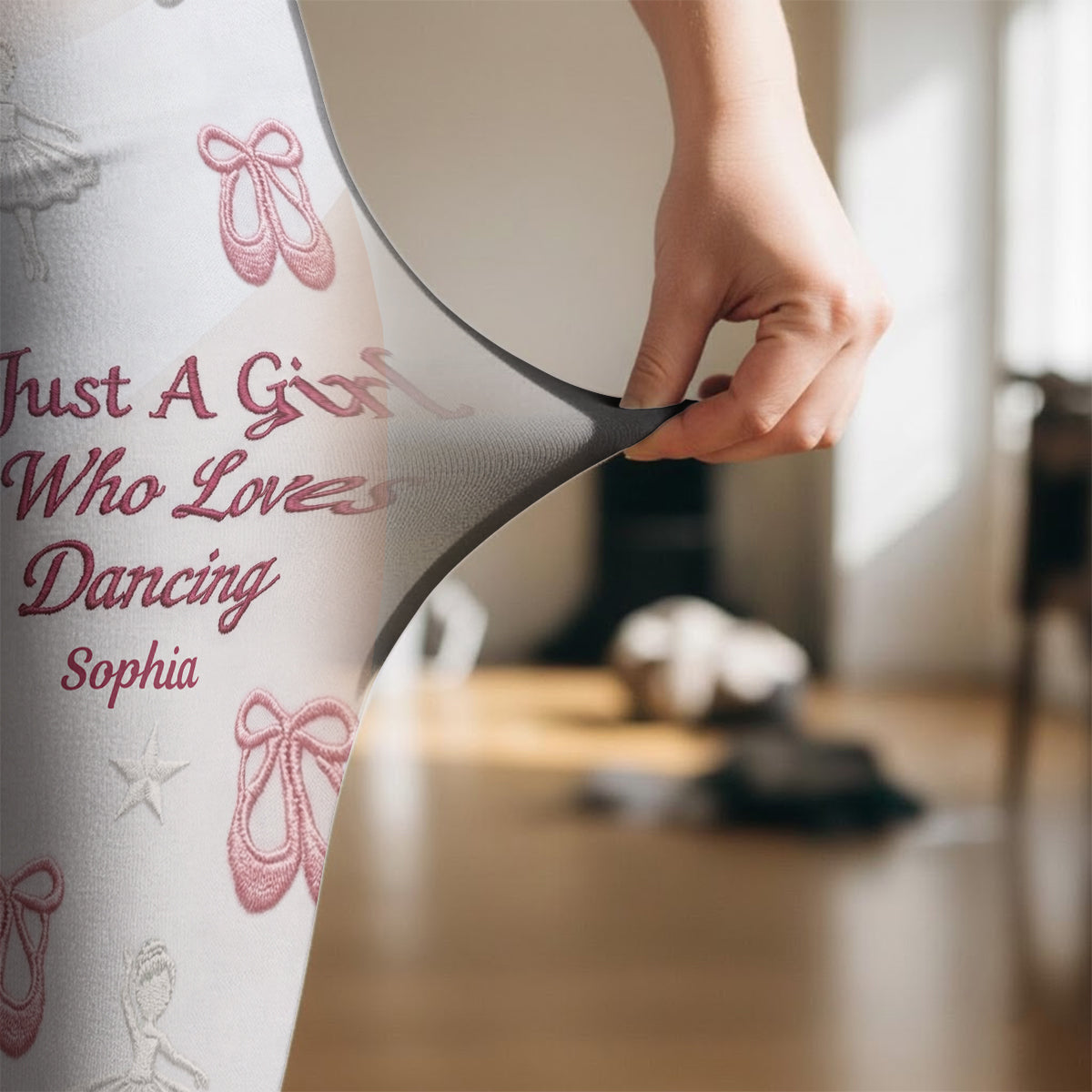 Ballerina Gift - Personalized Ballet Women Pantyhose Tights