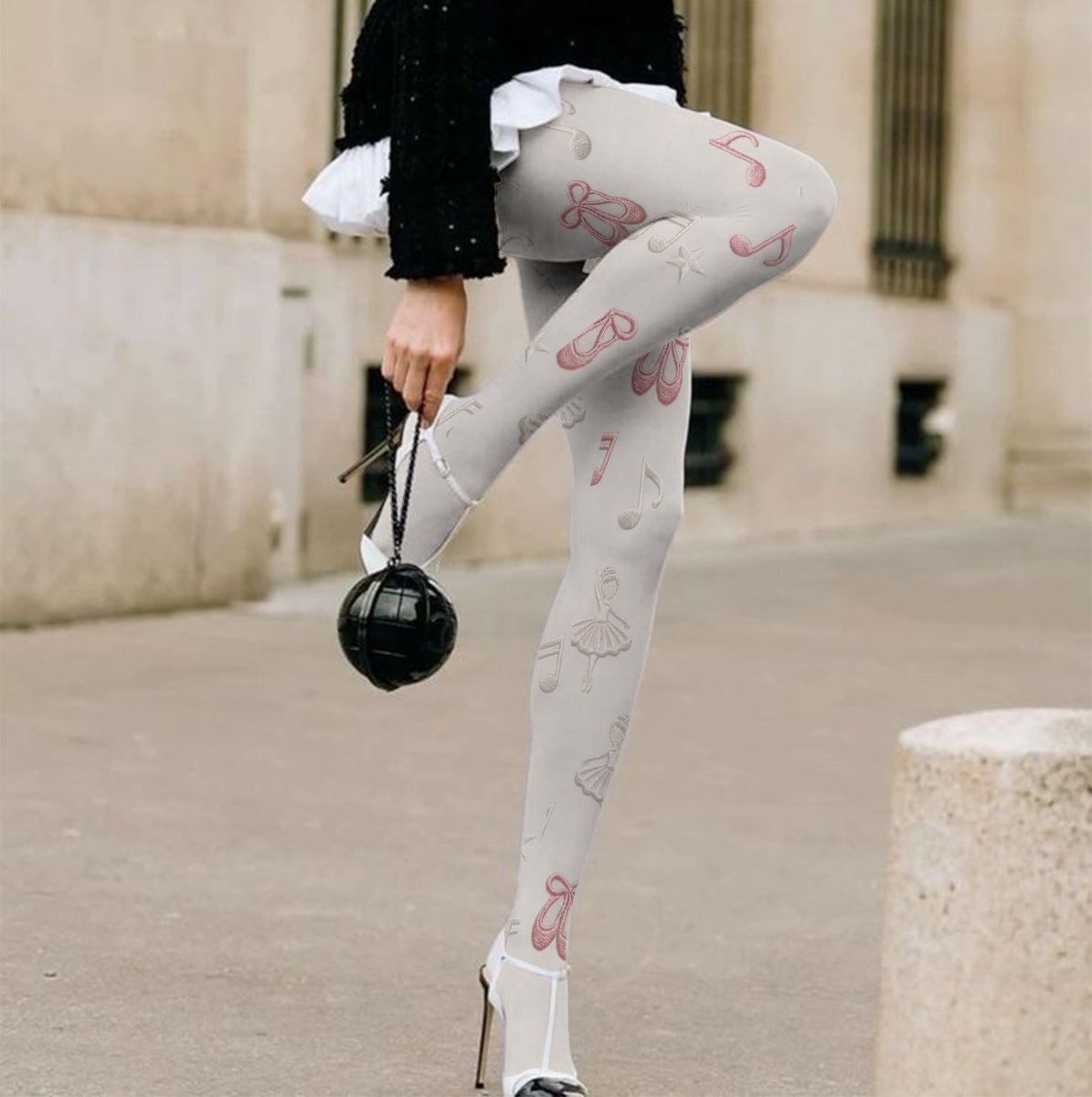 Ballerina Gift - Personalized Ballet Women Pantyhose Tights