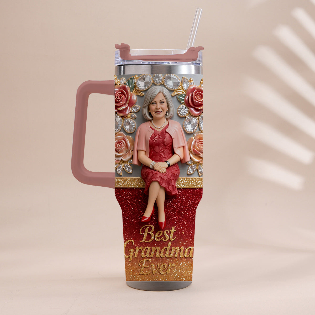 Meilleure Grand-mère, Parfaite pour Maman, Nana - Tasse Personnalisée avec Poignée