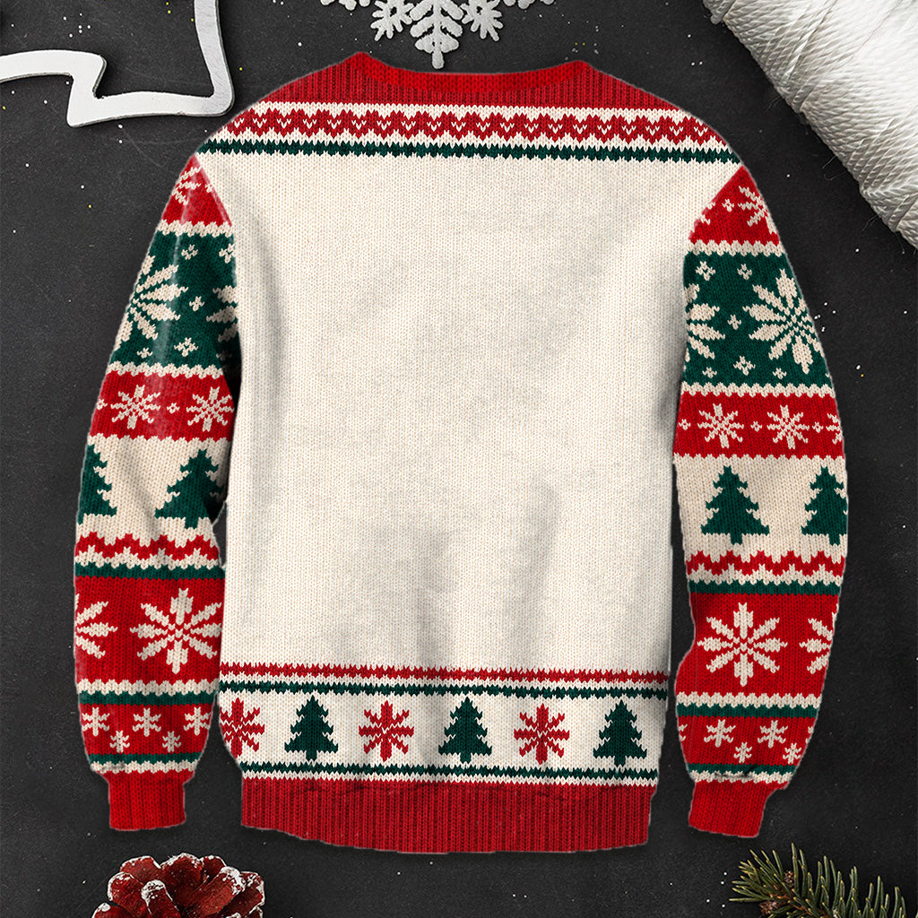 Amazing Kid Hand Drawing Sweater - Personalized Kid Ugly Sweater