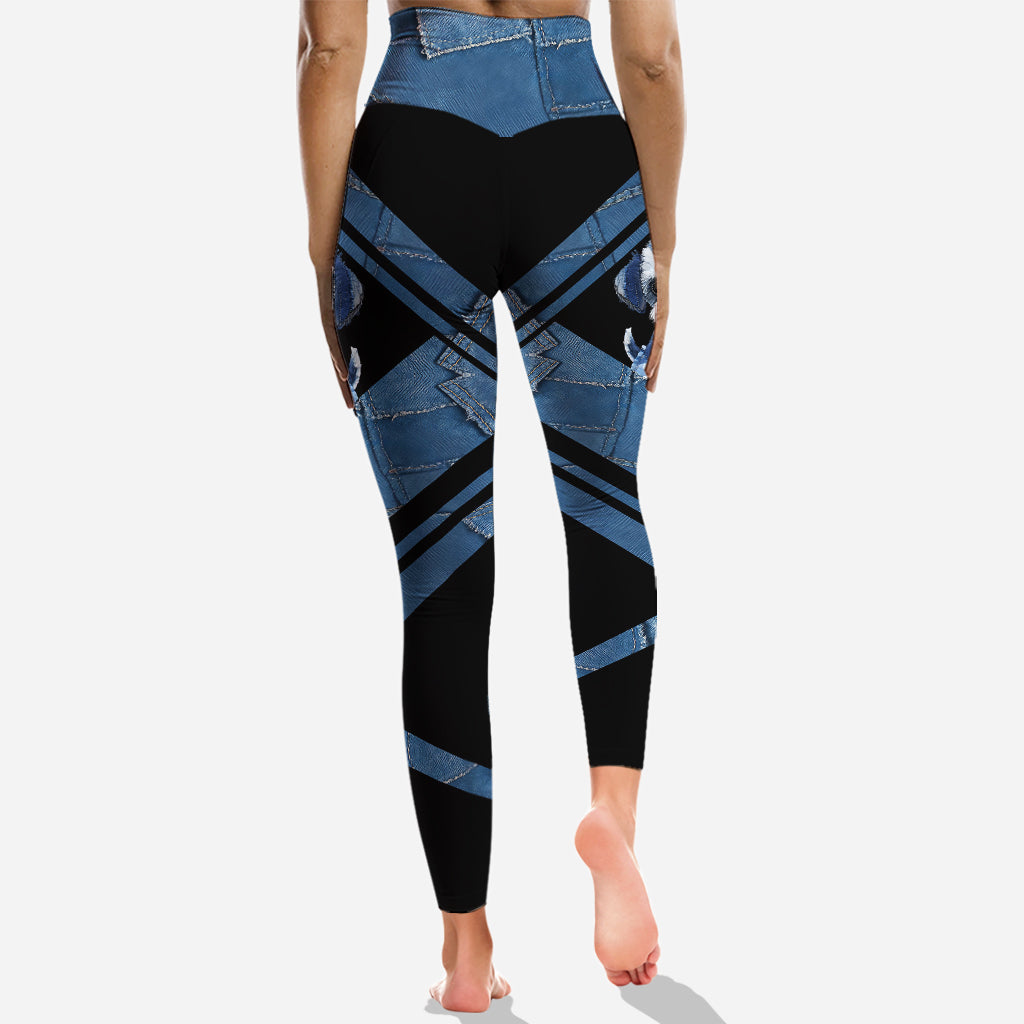 J'adore les Shih Tzu ! Sweat à capuche et leggings personnalisés pour chien.