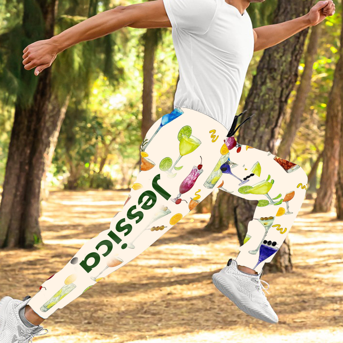 Pantalon de survêtement unisexe « Cocktail coloré et plein d'esprit festif » - Personnalisable
