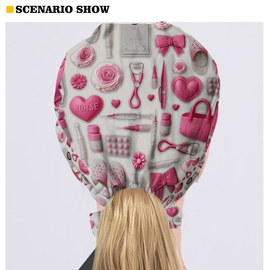 Nurse Life - Personalized Nurse Scrub Cap