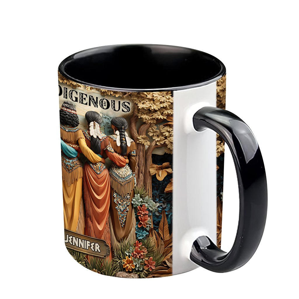 Mug personnalisé à motif amérindien - Autochtone