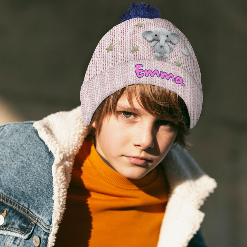 Cadeau idéal pour les enfants - Bonnet personnalisé pour enfant