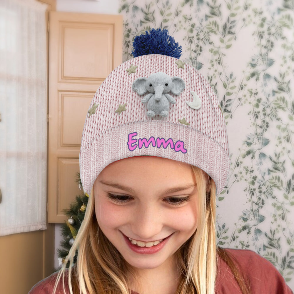Cadeau idéal pour les enfants - Bonnet personnalisé pour enfant