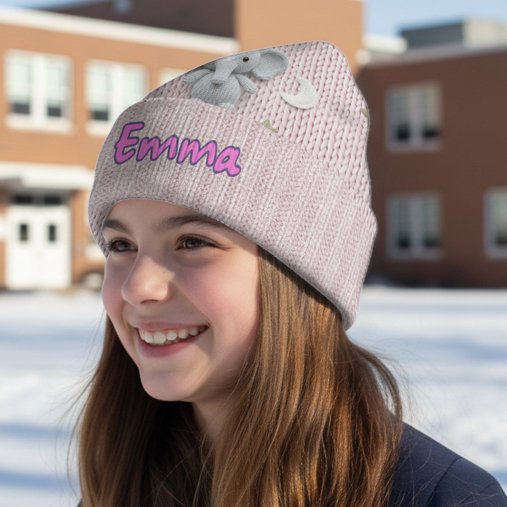 Cadeau idéal pour les enfants - Bonnet personnalisé pour enfant