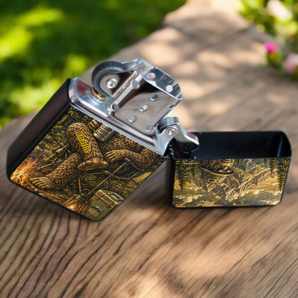 Idée Cadeau pour Amateur de Camping - Briquet Personnalisé