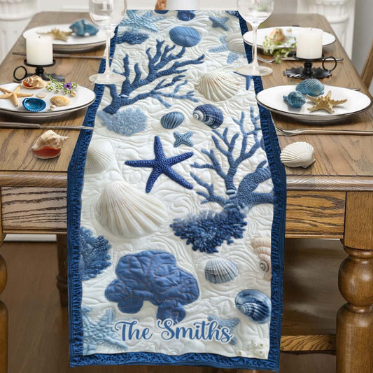 Beach Lovin' Summer Vibes - Personalized Sea Lover Table Runner