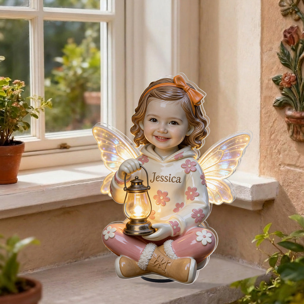 Lumière Solaire Acrylique Personnalisée pour Enfants