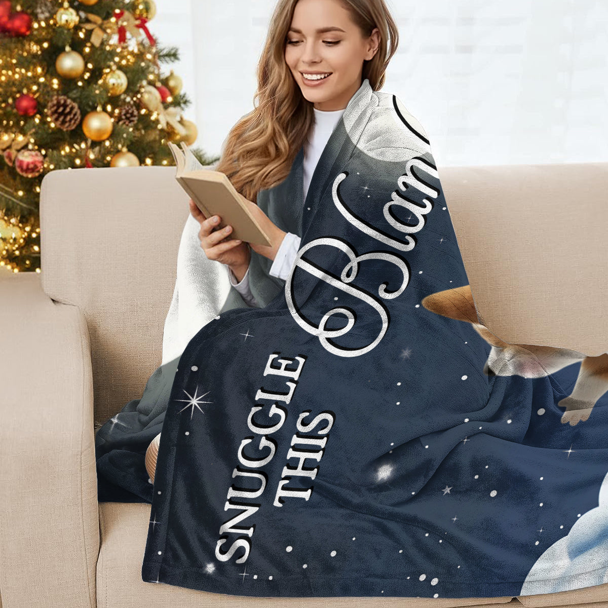 Hug From Heaven - Personalized Dog Wearable Blanket