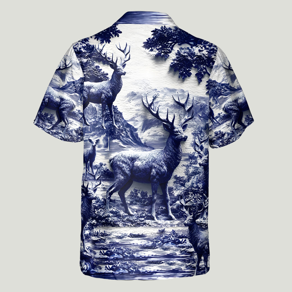 Deer Hunting - Personalized Hunting Hawaiian Shirt