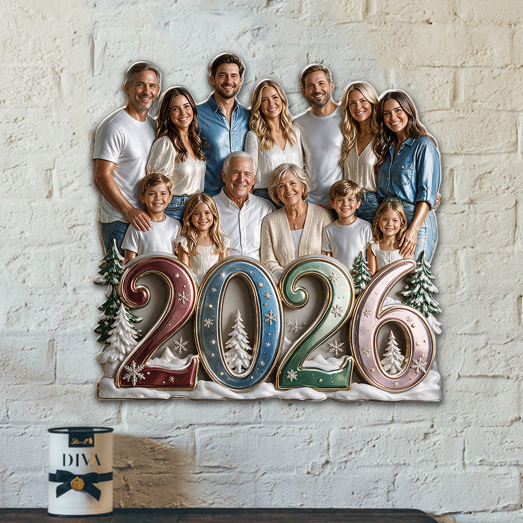 Custom Any Photo - Personalized Family 3D Printed Cut Metal Sign