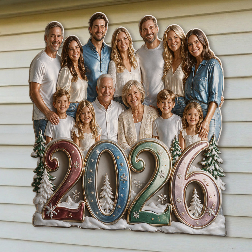 Custom Any Photo - Personalized Family 3D Printed Cut Metal Sign