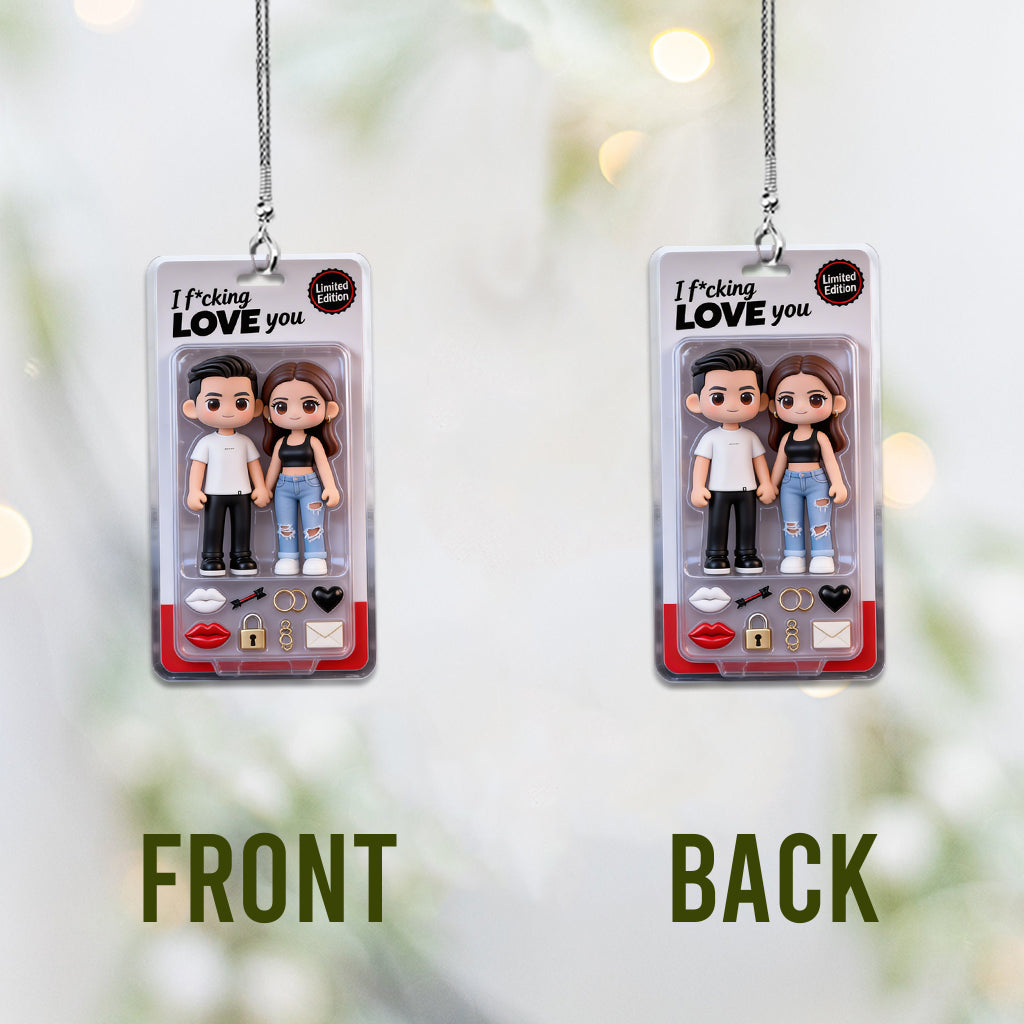 Drive Safe Custom Any Photo - Personalized Couple Car Ornament