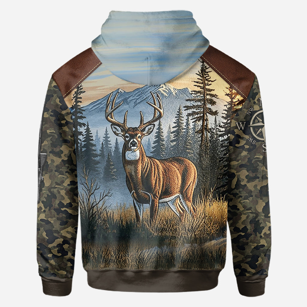 Love Hunting - Personalized Hunting All Over Shirt