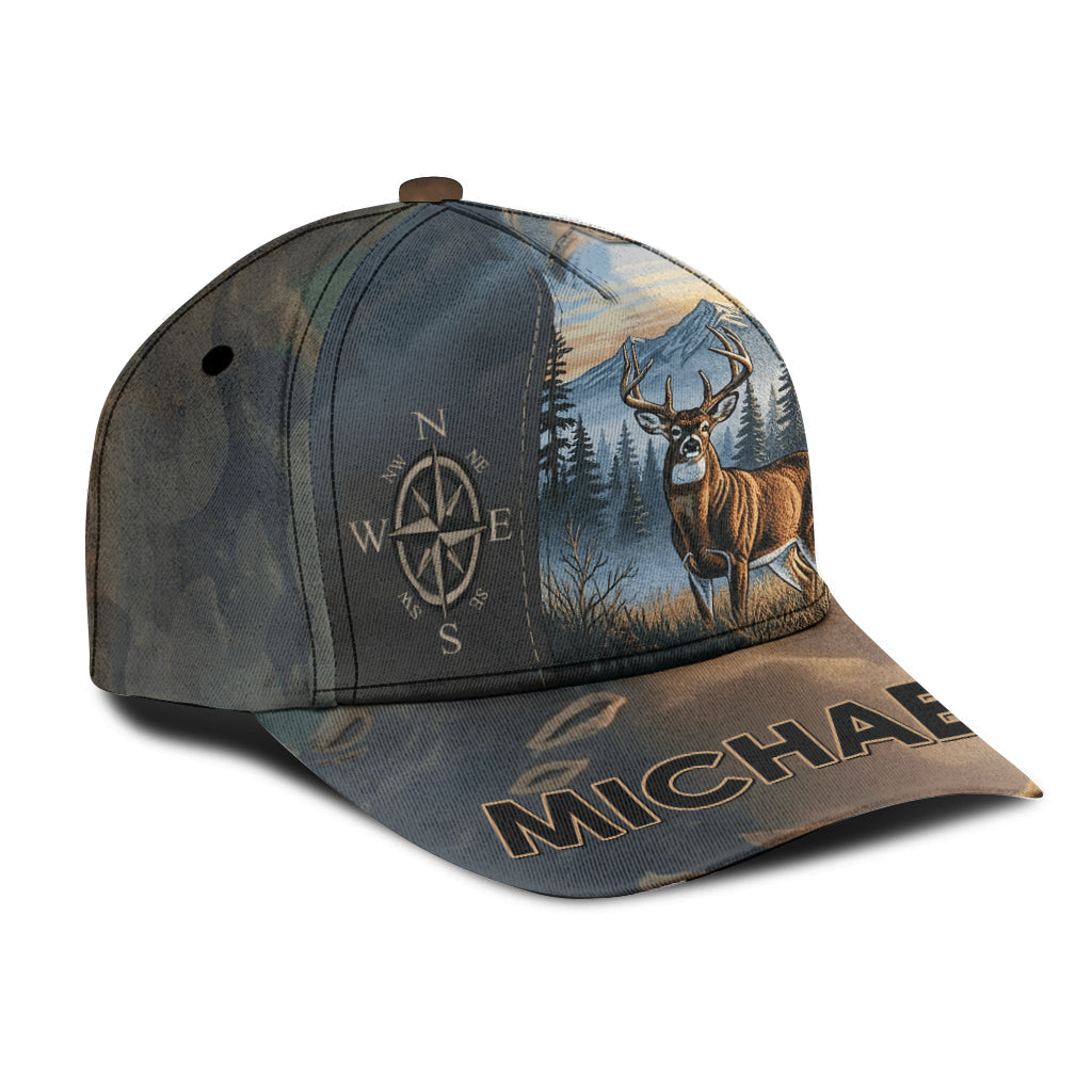 Passionné de chasse - Casquette de chasse classique personnalisée