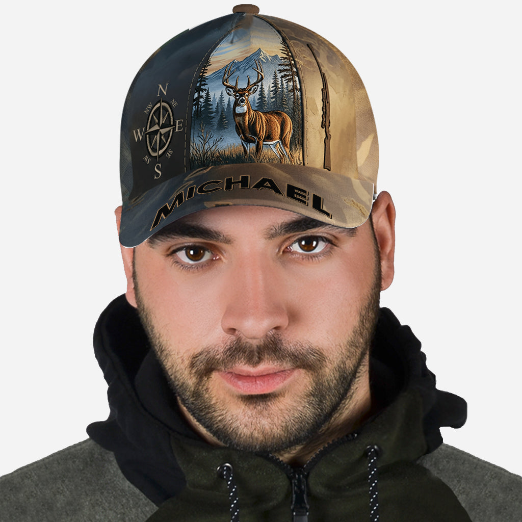 Passionné de chasse - Casquette de chasse classique personnalisée