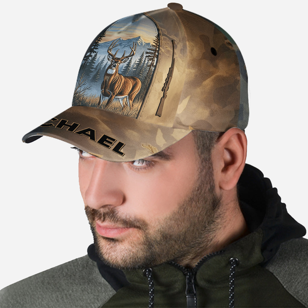 Passionné de chasse - Casquette de chasse classique personnalisée