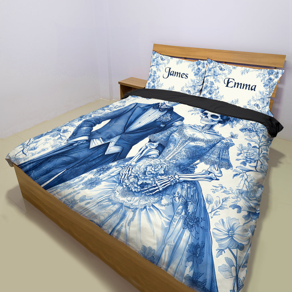 Until Death Do Us Part - Personalized Couple Bedding Set