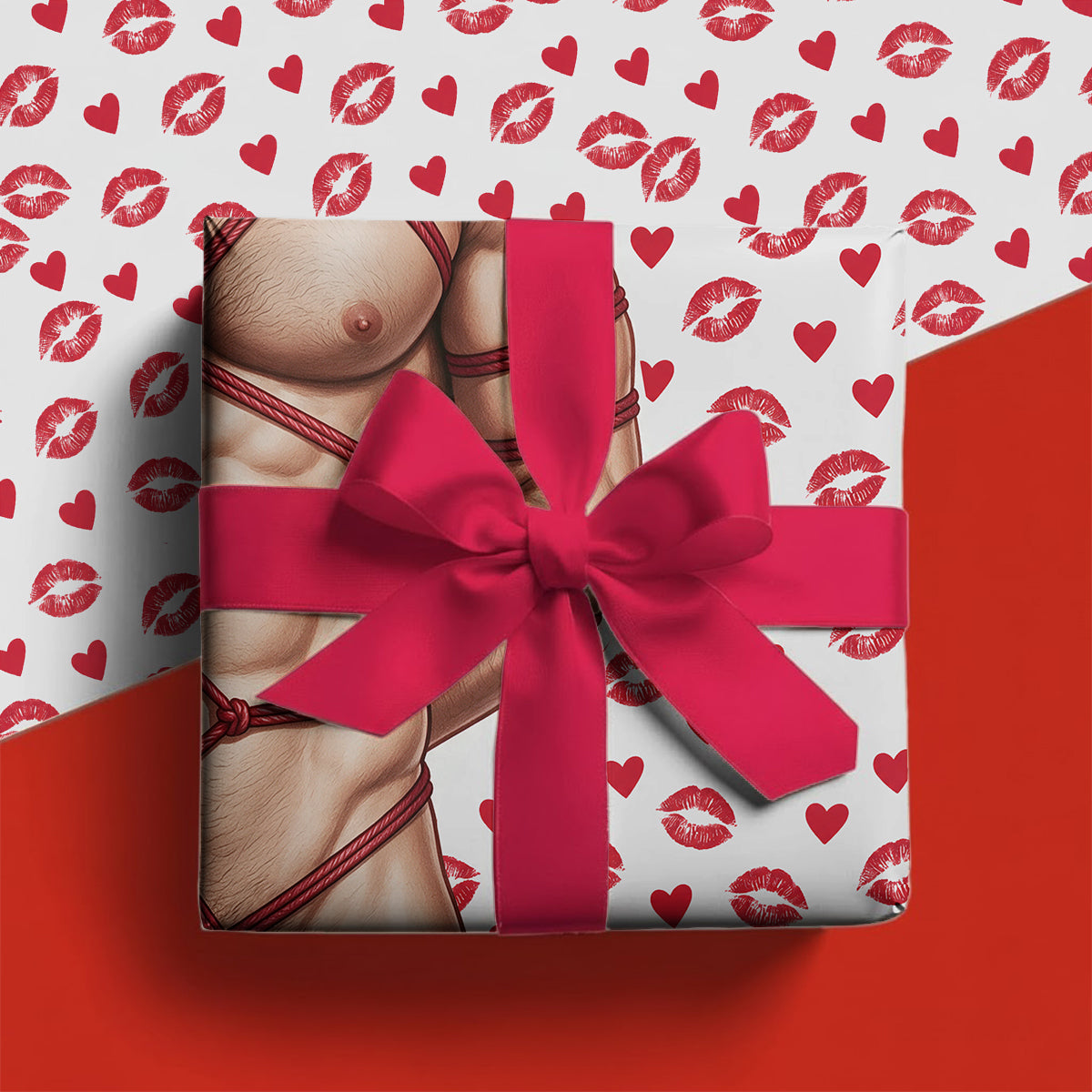 I Am Your Best Gift - Personalized Spicy Couple Wrapping Papers