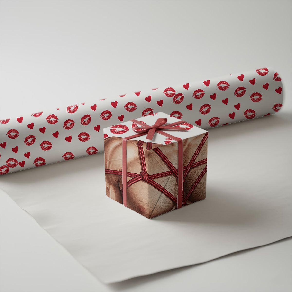 I Am Your Best Gift - Personalized Spicy Couple Wrapping Papers
