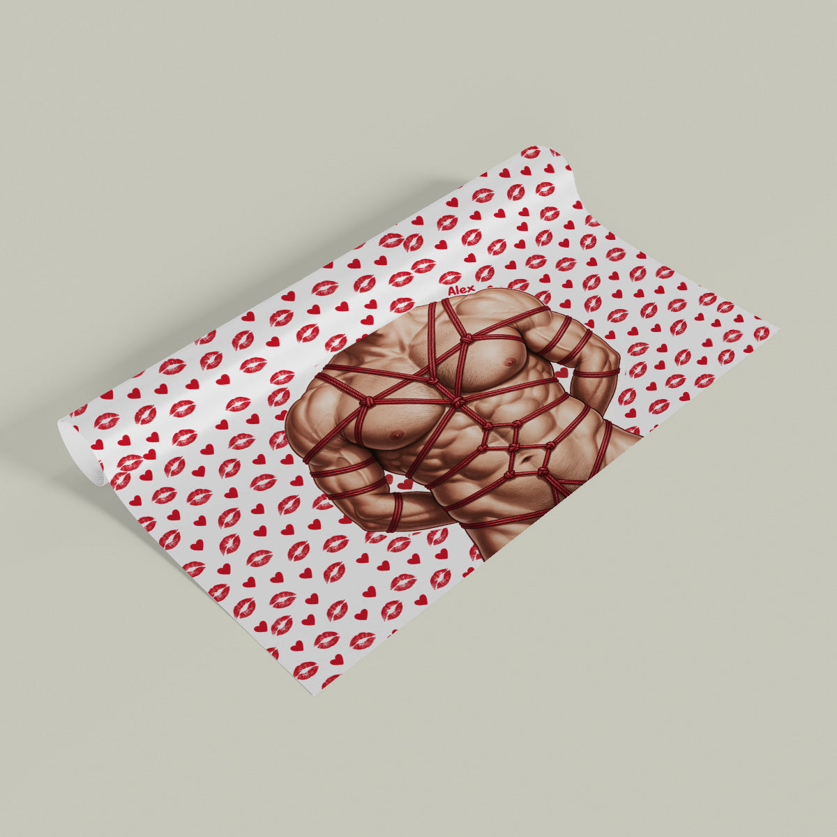I Am Your Best Gift - Personalized Spicy Couple Wrapping Papers