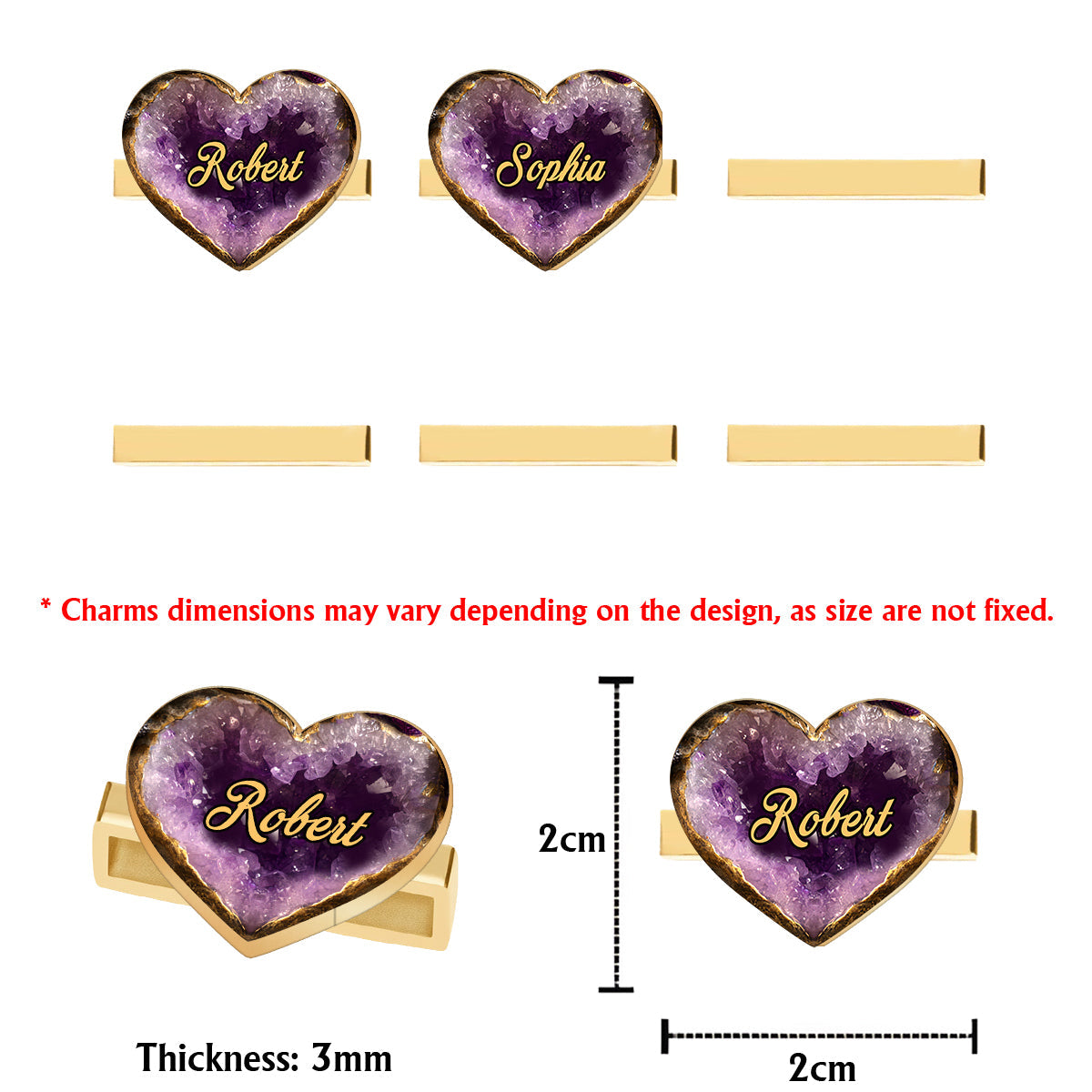 Toi et moi, on gère ! - Montre-bracelet personnalisée Dragon pour femme avec breloques pour bracelet