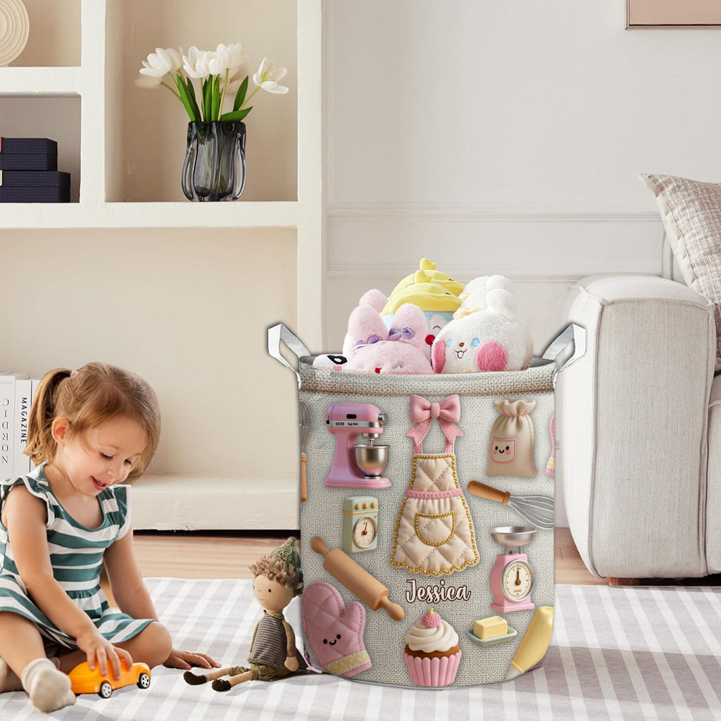 Panier de rangement idéal pour la cuisine - Panier de rangement personnalisé pour la pâtisserie