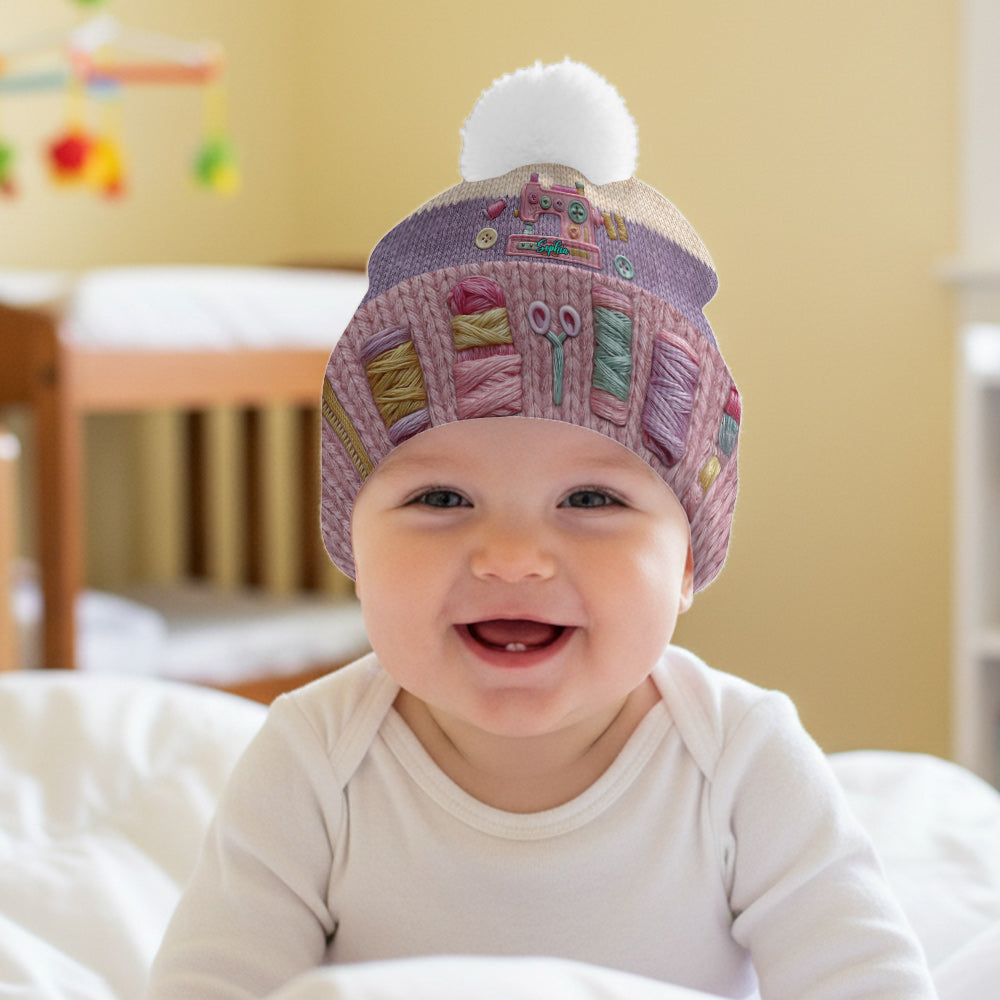 La couture, c'est ma passion - Bonnet de couture personnalisé