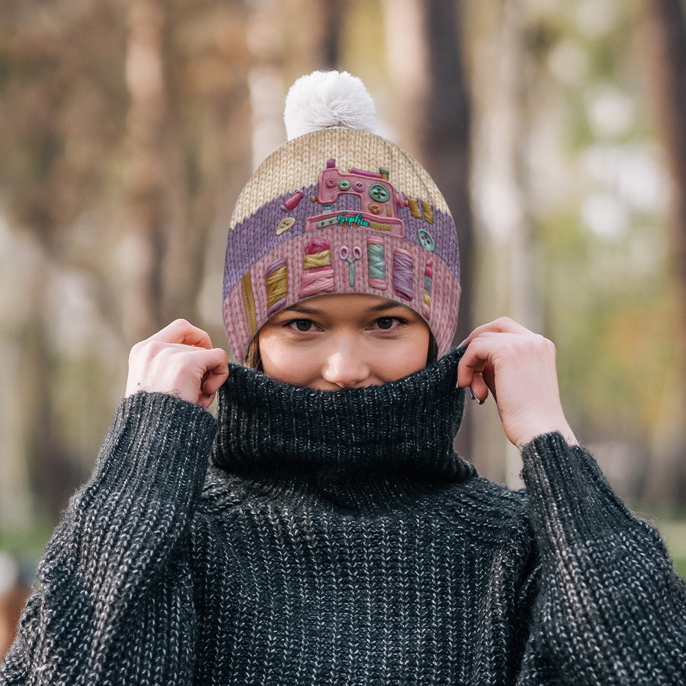 La couture, c'est ma passion - Bonnet de couture personnalisé