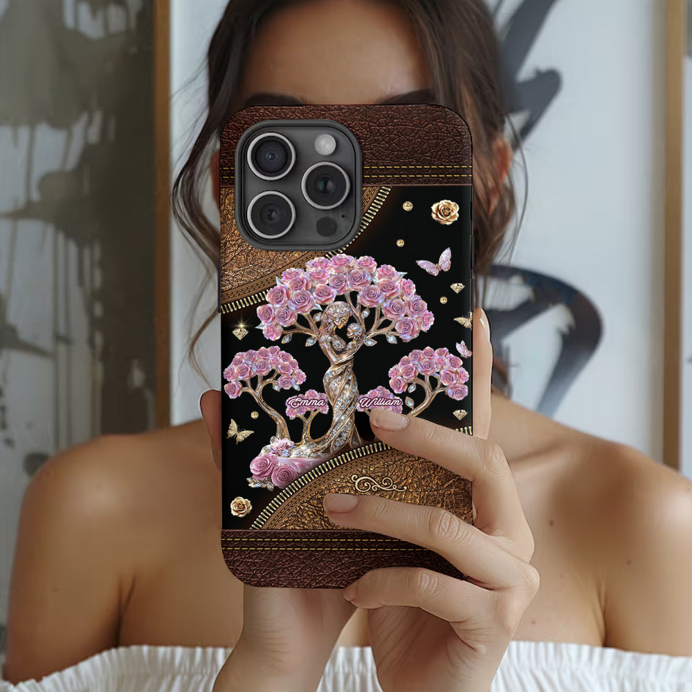 The Love Between Mother And Her Kids - Personalized Mother Full Print Phone Case