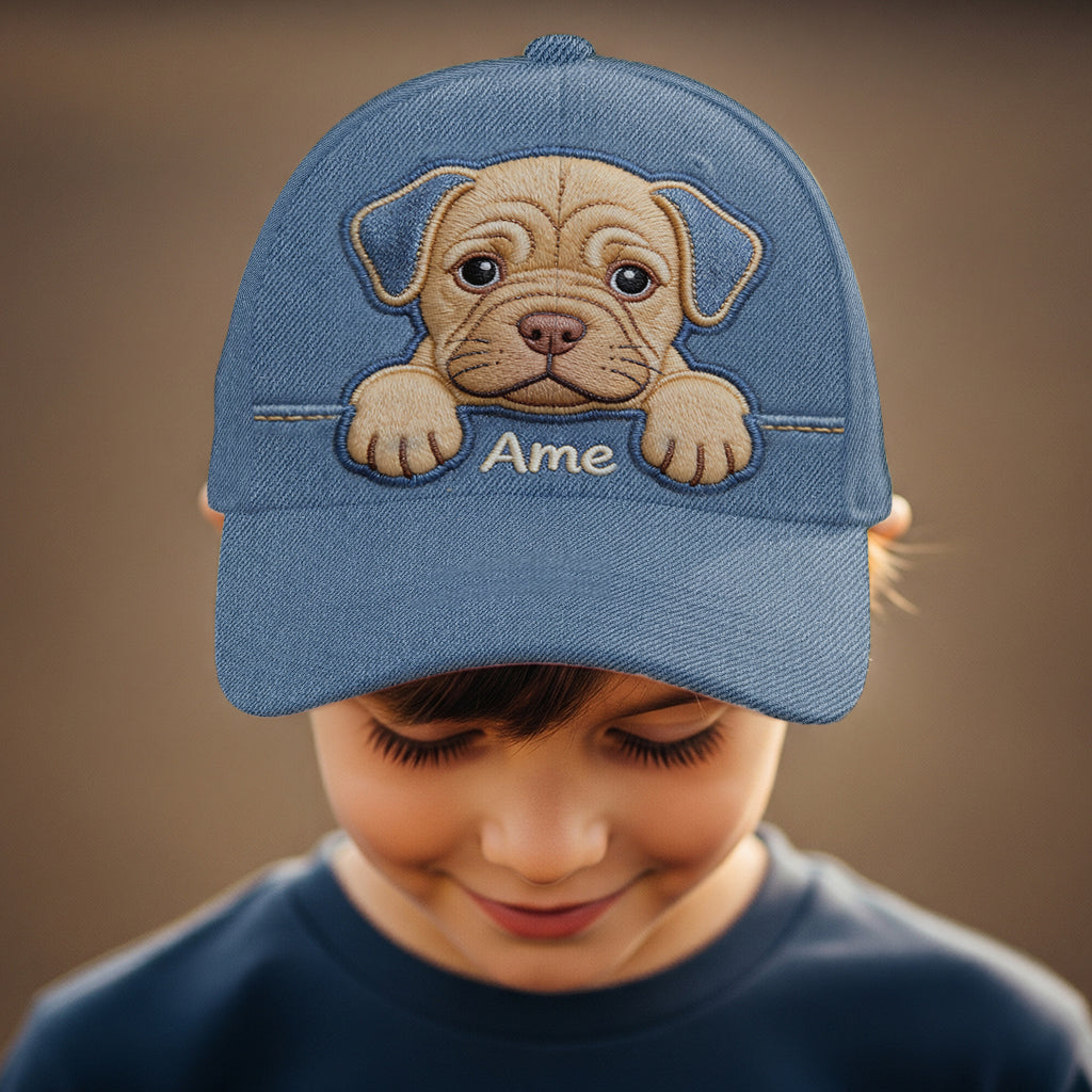 I Love My Dog - Personalized Dog Classic Cap