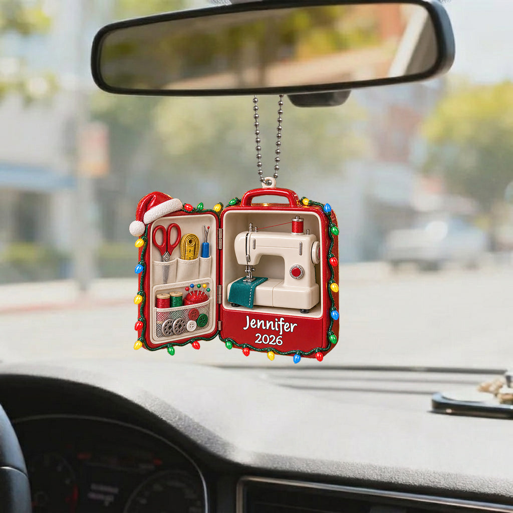 Love Sewing - Personalized Sewing Premium 3D Ornament