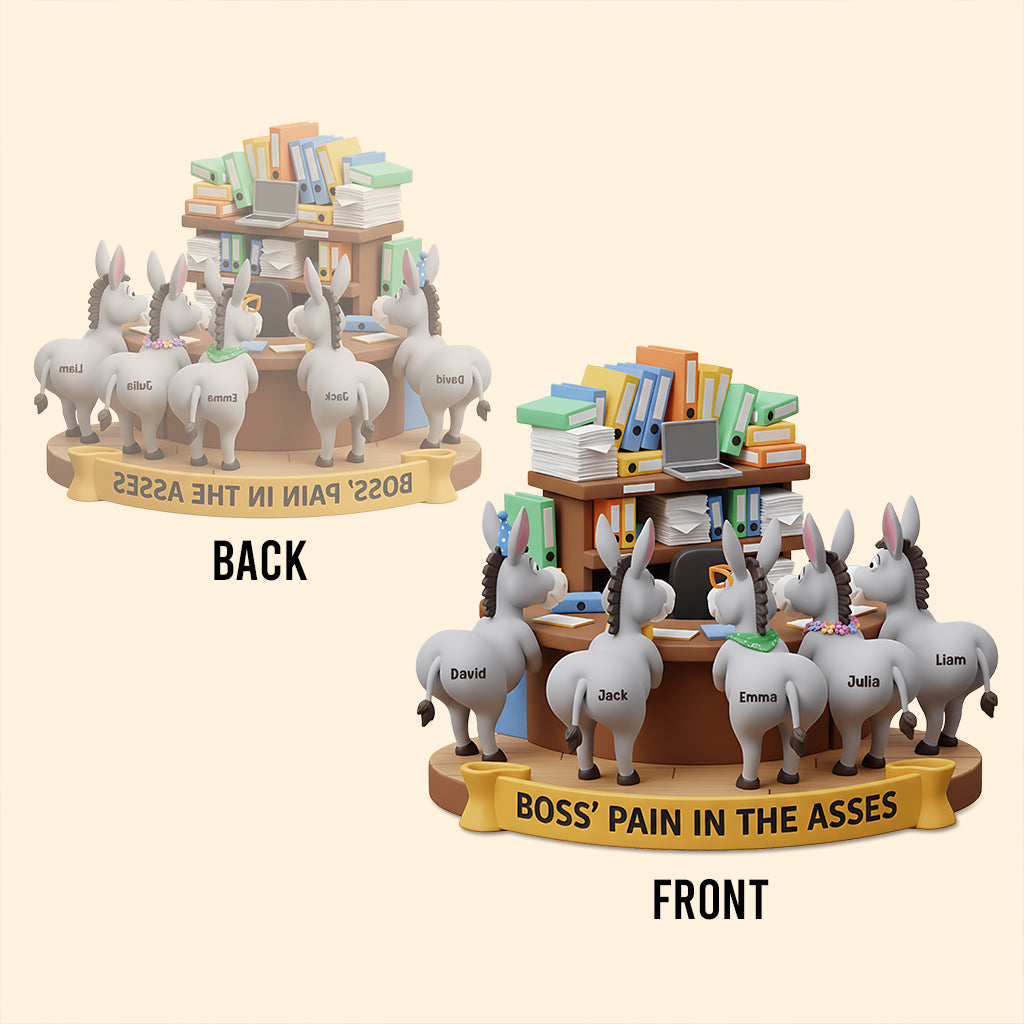 Boss' Pain - Personalized Colleague Custom Shaped Acrylic Plaque