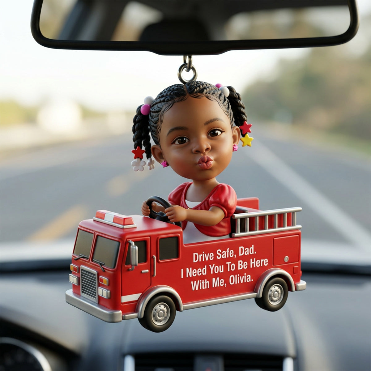 Conduisez prudemment Papa - Figurine 3D personnalisée pour père