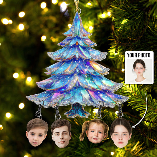 Our Family - Personalized Family Ornament With Charm